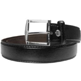 36 Pieces Men Belt Large Leather Look - Mens Belts