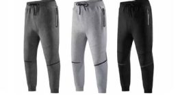 24 Pieces Men's Fashion Fleece Sweatpants Pack B - Mens Sweatpants