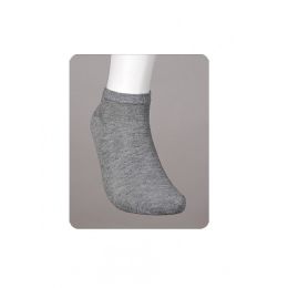 288 Wholesale Men's Gray Low Cut Sport Ankle Socks Size 10-13
