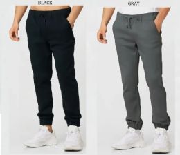 12 Pieces Men's Hyper Stretch Jogger In Assorted Colors Pack B - Mens Pants