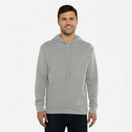 24 of Men's Laguna Sueded Hoodie Sweat Shirt Heather Gray Size 2X-Large