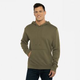 24 of Men's Laguna Sueded Hoodie Sweat Shirt Military Green Size 3X-Large