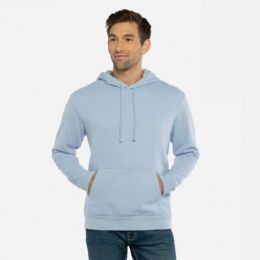 24 of Men's Laguna Sueded Hoodie Sweat Shirt Stone Wash Denim Size Large