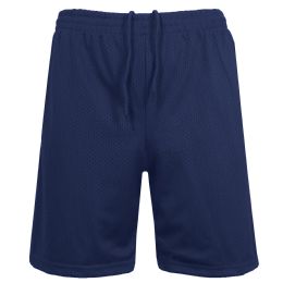 24 Pieces Men's Lightweight Breathable Moisture Wicking Mesh Shorts Navy 3xLarge - Mens Shorts