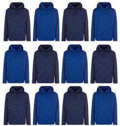 Men's Marled Assorted Color Hoodie Sweatshirt Size 4xlarge