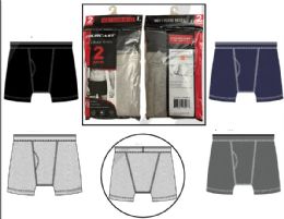 144 of Mens 2pk Colored Boxer Brief S-xl