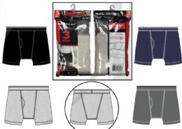 96 of Mens 3pk Colored Boxer Brief S-xl