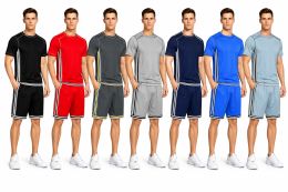 48 Pieces Mens Activewear Sets In Assorted Colors And Sizes M-2xl - Men's Activewear
