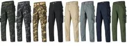12 Wholesale Mens Cargo Pants Cotton Belted In Navy Pack A