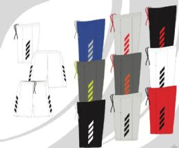 72 Wholesale Men's Closed Mesh Active Wear Shorts Sizes S-xl