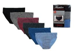 72 Pieces Mens Cotton Brief Size L - Mens Underwear