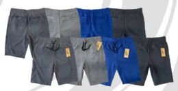 48 Pieces Mens Cut And Sew Fleece Shorts Assorted Colors And Sizes - Mens Clothes for The Homeless and Charity