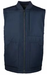 12 Pieces Men's Plus Size Reversible Multi Pocket Padded Vest Assorted Sizes 3X-4x - Mens Jackets