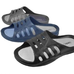 36 Wholesale Mens Sandals Flip Flops Comfortable Insole With Cushion For Every Step