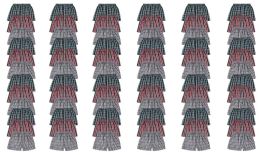 96 Pieces Mens Woven Plaid Boxer Shorts Size Large - Mens Underwear
