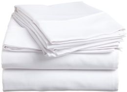24 Pieces Microfiber Draw Sheets By 1888 Mills 54x80 In White - Bed Sheet Sets