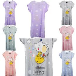 24 Pieces Mouse Design Night Gown Size 2xl - Women's Pajamas and Sleepwear