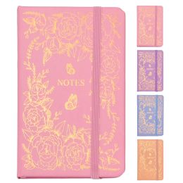 24 Wholesale Notebook Assorted Prints 9*14cm