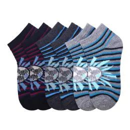432 Pairs Power Club Spandex Socks 6-8 - Boys Ankle Sock