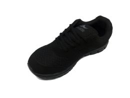 12 Wholesale Riser Vintage Design Women's Sneakers With Laced Closure In Black And Fuschia