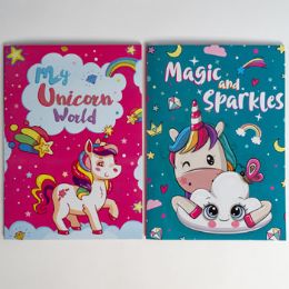 24 Wholesale Coloring Book Unicorns In Pdq