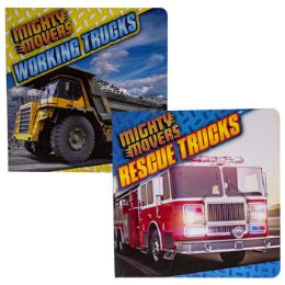 48 Wholesale Board Books Mighty Movers