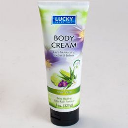 12 Wholesale Body Cream 8oz Aloe Vera