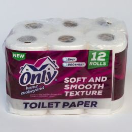 4 Bulk Bathroom Tissue 12pk