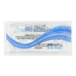 500 Pieces Freshscent Shampoo & Body Wash - 0.34 Oz. Packet - Hygiene Gear