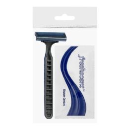 500 Packs Shaving Kit - 2 Piece Kit - Shaving Razors
