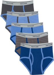 144 Wholesale Boys Cotton Assorted Color And Sizes Briefs - Sizes S-Xl Assorted