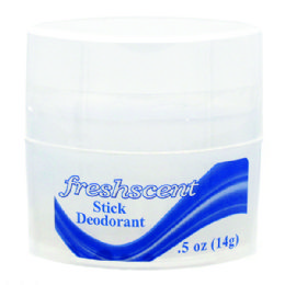 2304 Pieces Freshscent 0.5 Oz. Stick Deodorant - Deodorant and Sunblock For Donation