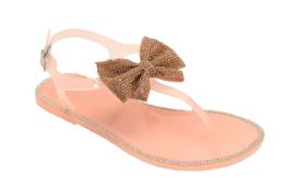 12 Wholesale Sandals For Women In Nude Size 6-10