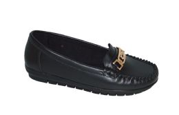 12 of Shoes Loafers For Women Classic Leather Casual Comfort Walking Moccasins Soft Sole Shoes Color Black Size 6-11