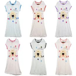 24 Pieces Smiley Face Design Night Gown Size 2xl - Women's Pajamas and Sleepwear