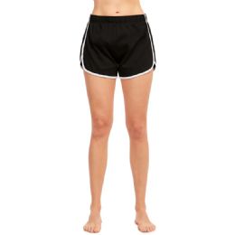 30 Pieces Sofra Ladies Dolphin Shorts Size Medium - Womens Shorts