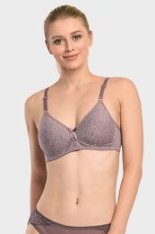 288 Pieces Sofra Ladies No Wire Cotton Bra Cup B - Womens Bras And Bra Sets