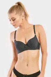 288 of Sofra Ladies Plain Cotton Bra -C CuP-Box Only