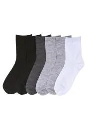 216 Units of Spak Boy's Computer Socks L. Weight 6-8 - Mens Crew Socks