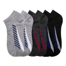 216 Pairs Spak Spandex Socks / 10-13 - Mens Ankle Sock