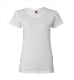 72 Wholesale Super Soft Ladies Spandex Crew Neck T-Shirt 5 Oz Size 2xl