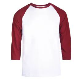 30 Pieces of Top Pro Men's 3/4 Sleeve Baseball Tee Size 2xl