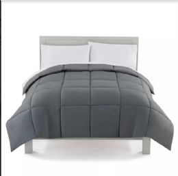 6 of Twin Comforter In Grey