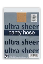 60 Wholesale Ultra Sheer Pantyhose In Off Black