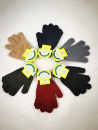 120 Pieces Unisex Ast Colors Suede Like Material Magic Gloves - Fuzzy Gloves