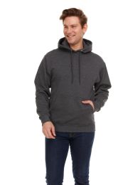 72 Pieces Unisex Cotton Hoodie Sweatshirt In Charcoal Gray Size Xlarge - Mens Sweat Shirt