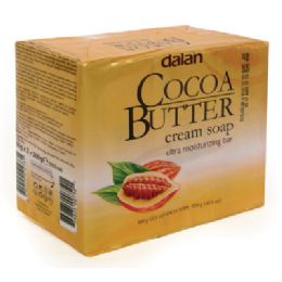 24 Wholesale Dalan Bar Soap 3 / 3.17 Oz Cocoa Butt