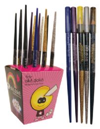 72 Wholesale Eyeliner Pencil .036 Oz In Counter Display