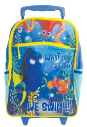 6 Wholesale Disney Rolling Backpack 16""dory We Swim