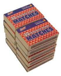 48 Pieces Safe To Lite Matches 32 Ct Lite Wooden Penny - BBQ supplies